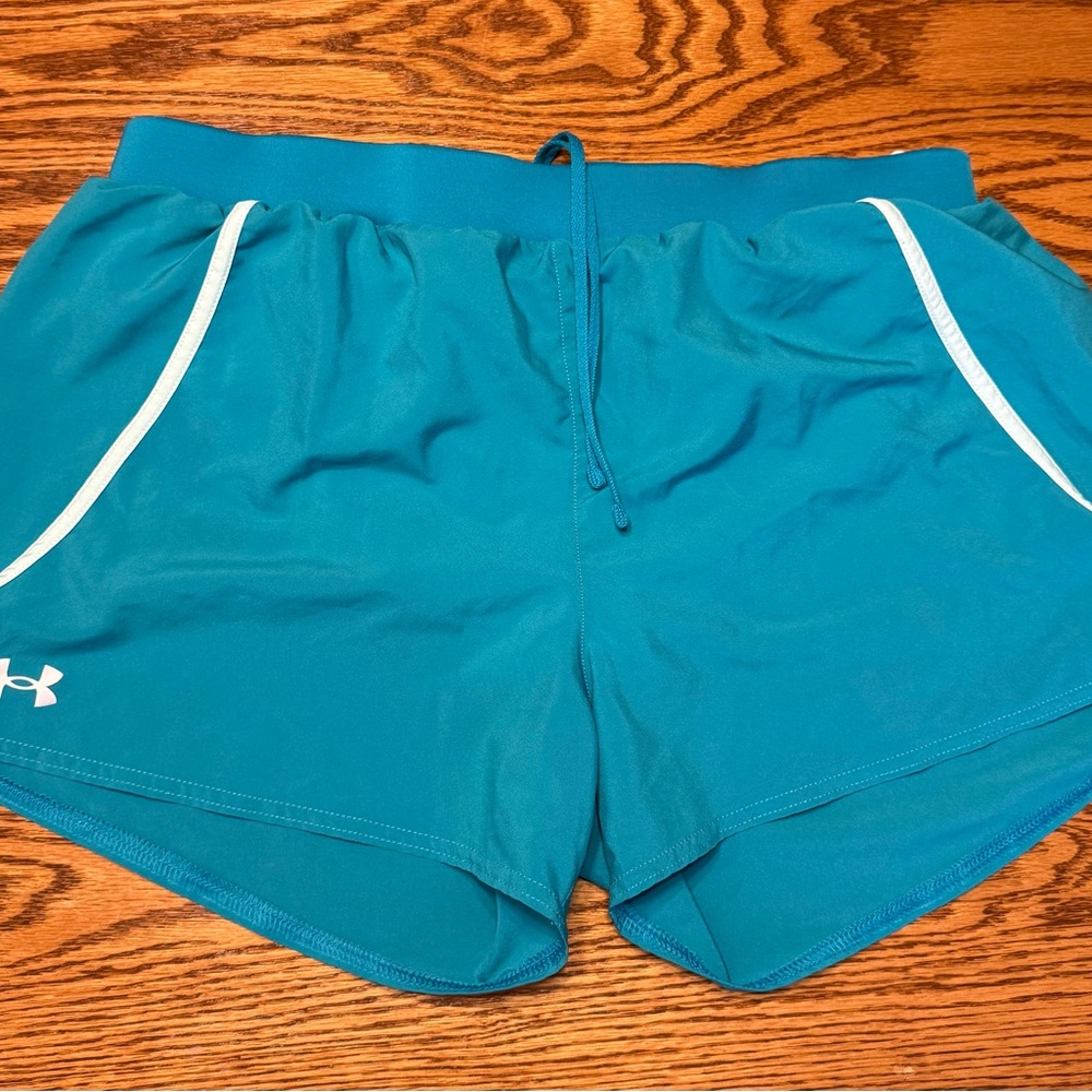 Under Armour Women's Teal Athletic Shorts
